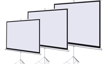 Tripod Projector screen Hire 