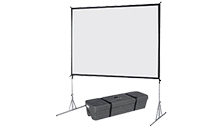 Large Fastfold Projector screen hire 